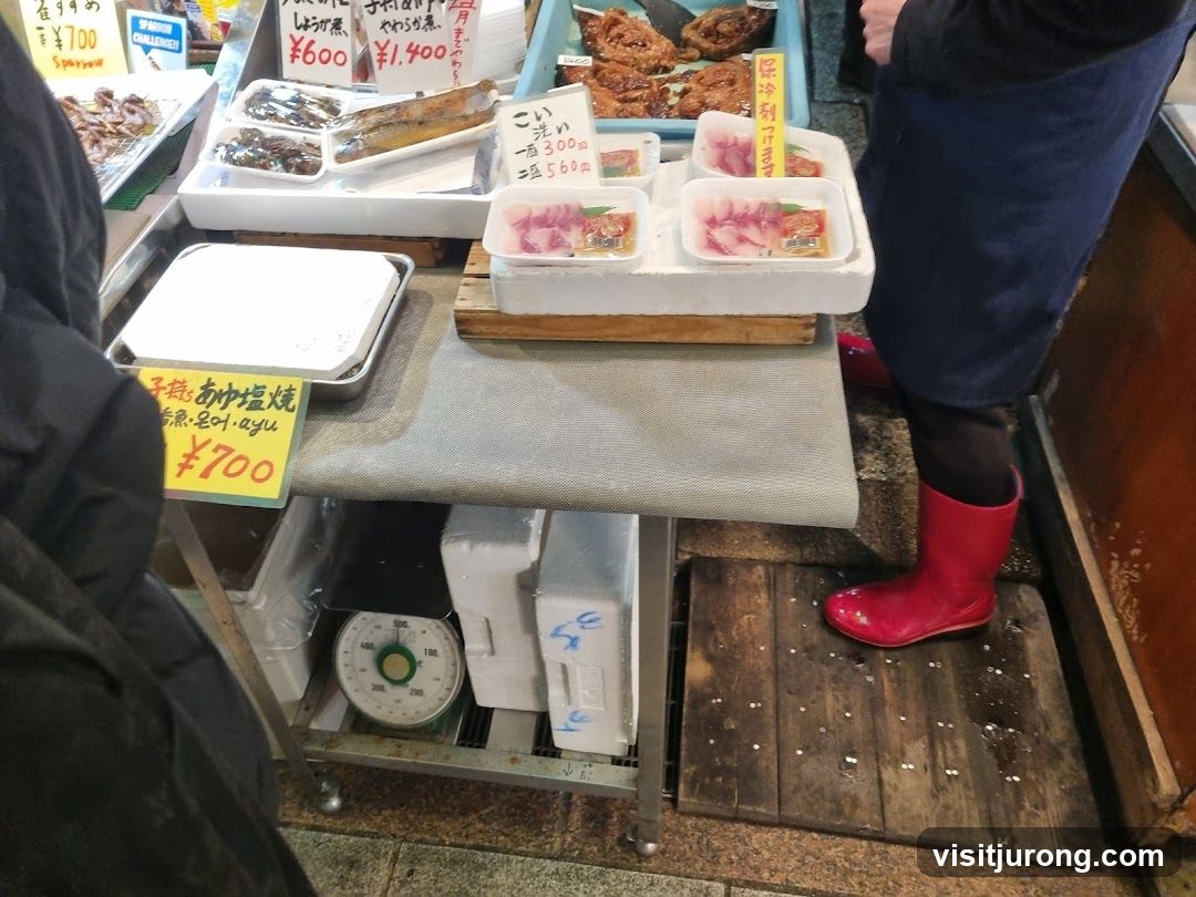 Fish Market Stall