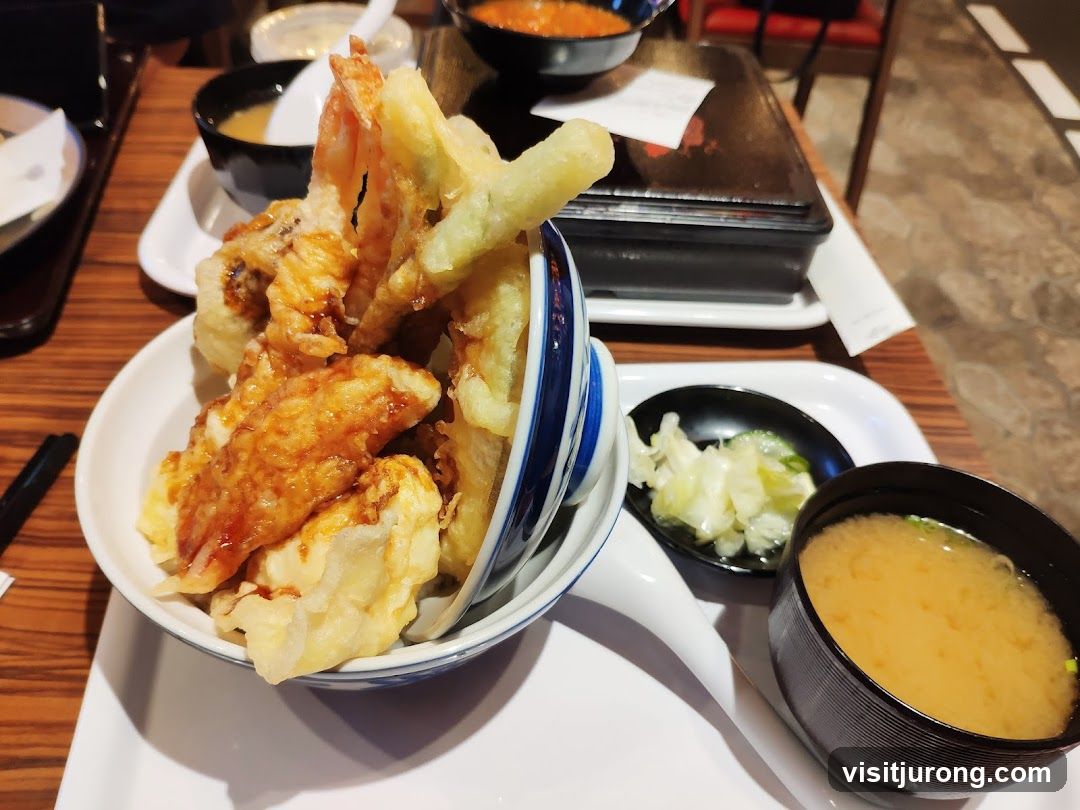 Tempura and Miso Soup