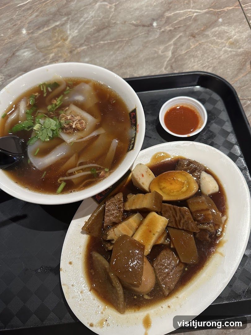 Braised Pork and Noodles