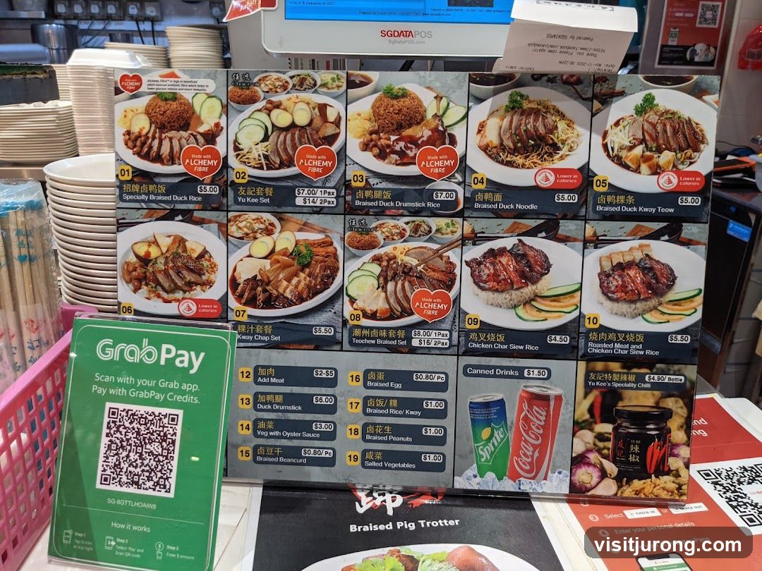 Food Menu Display