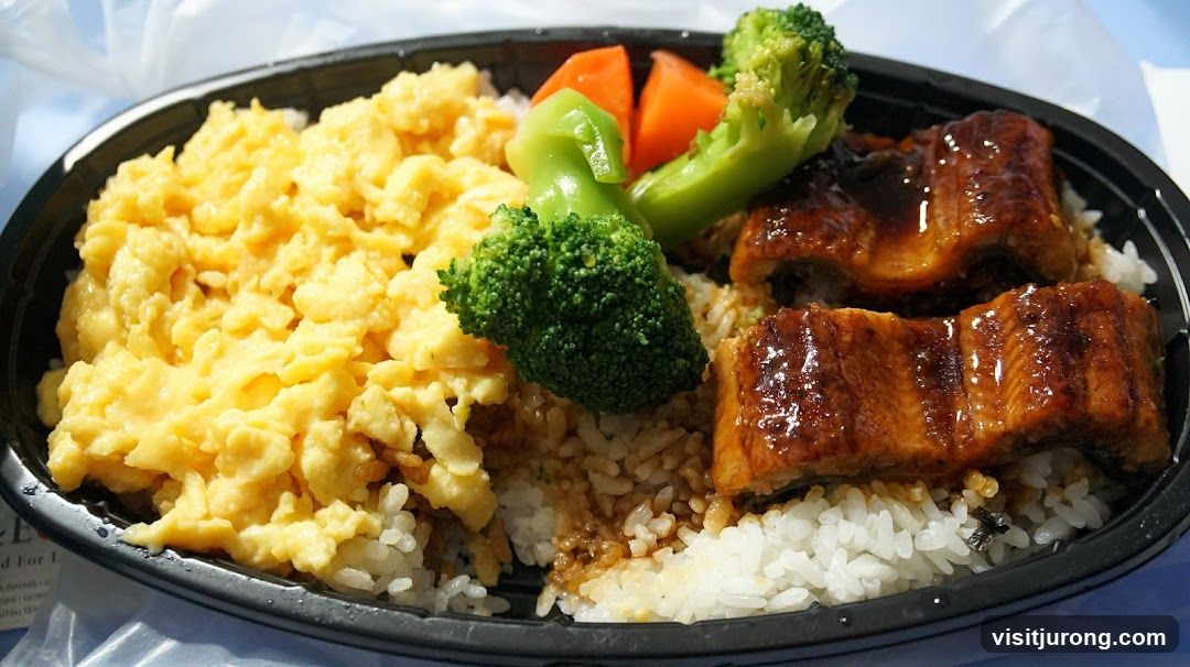 Unagi and Scrambled Egg Rice Bowl