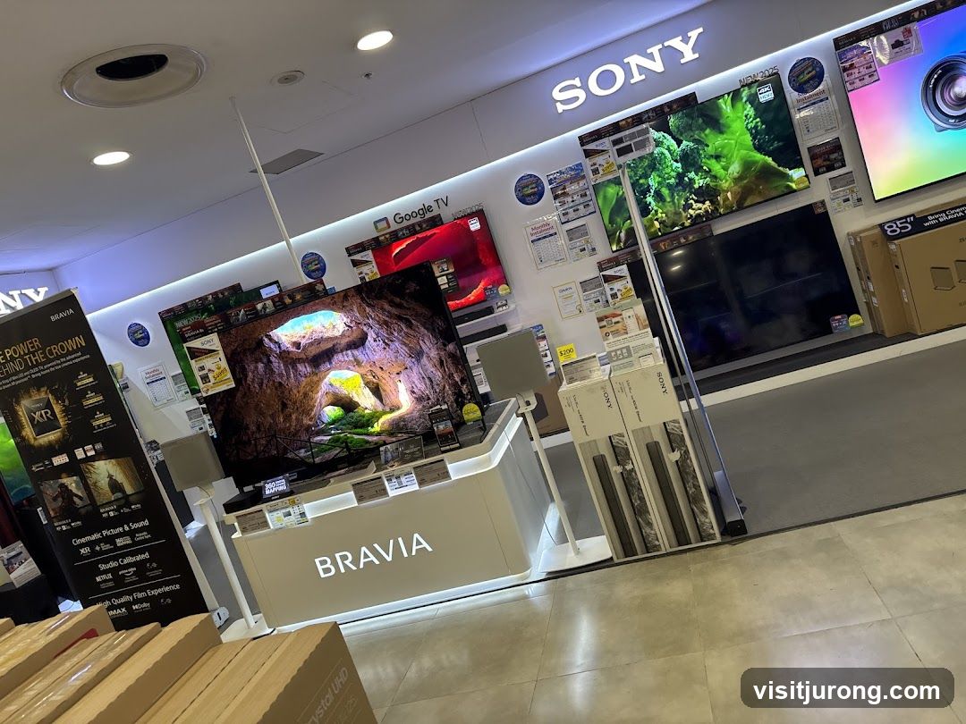 Sony Bravia TV Display