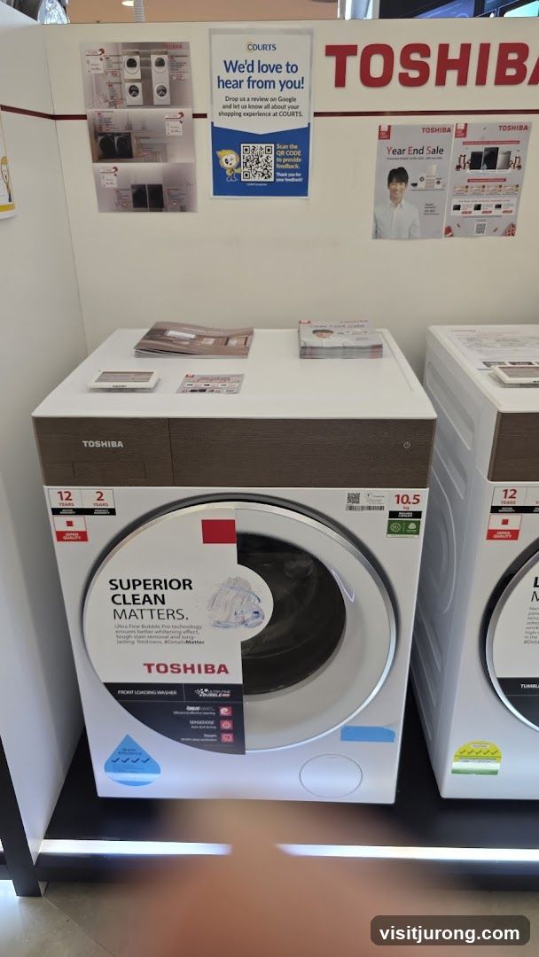 Toshiba Washing Machine Display