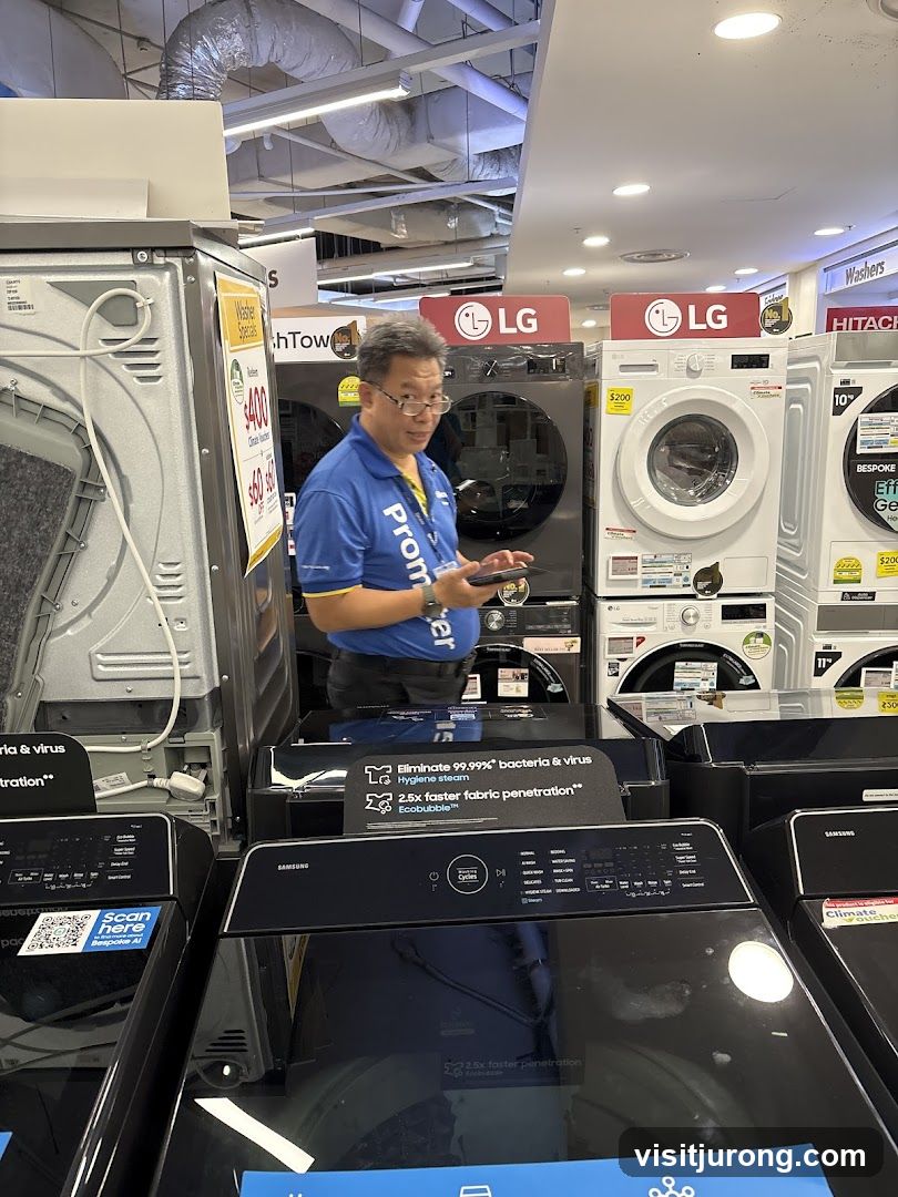 Appliance Store Display