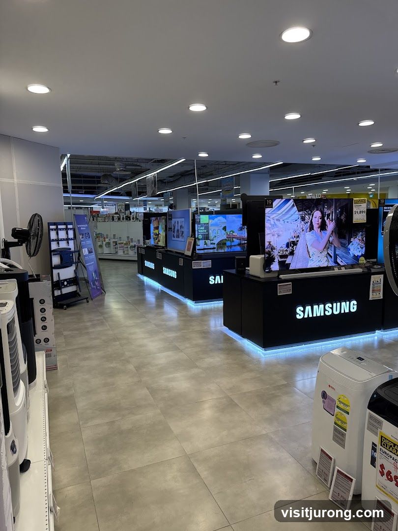 Electronics Store Display