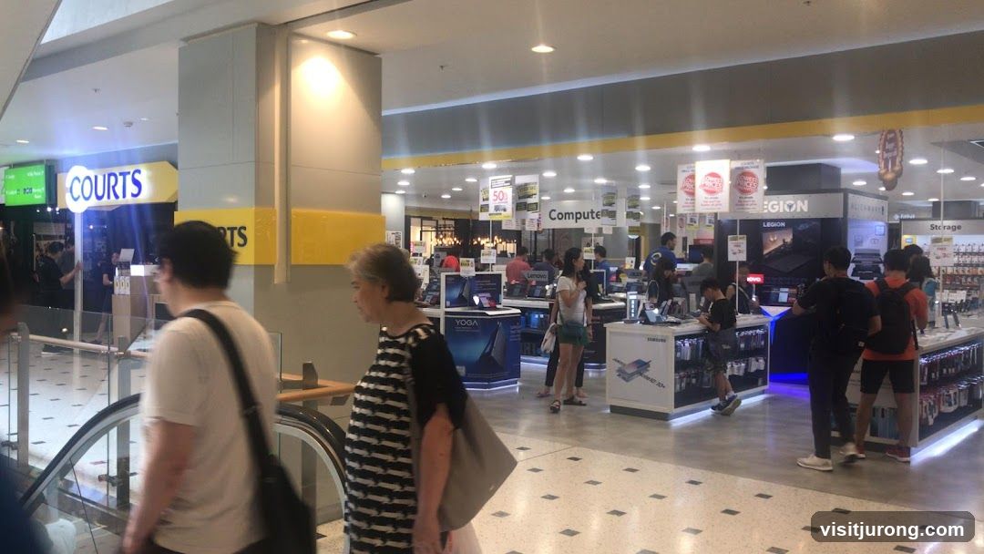 Electronics Store Interior
