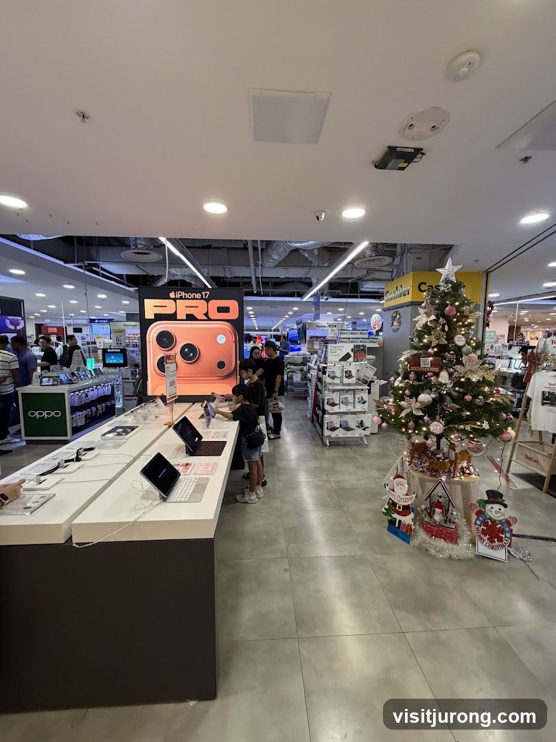 Electronics Store Display