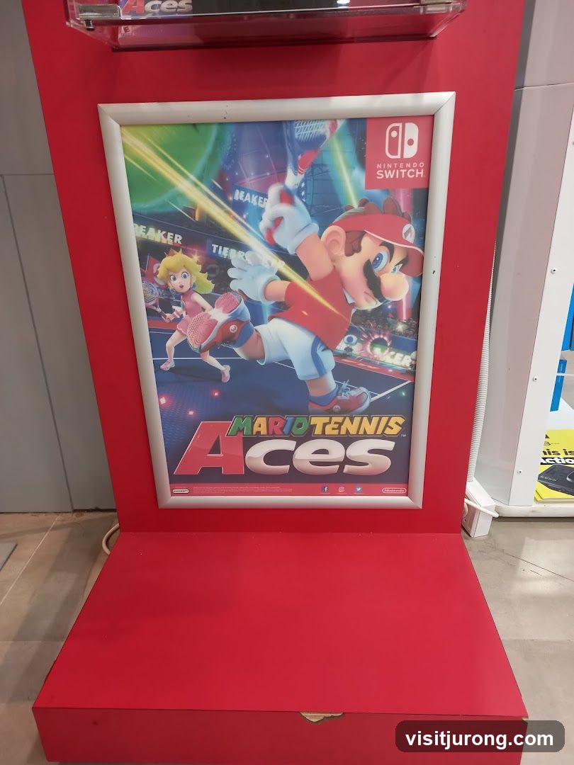 Mario Tennis Aces Advertisement