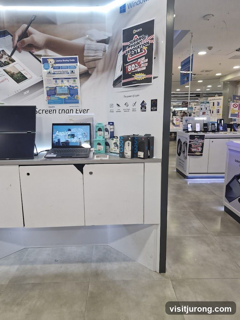 Electronics Store Display