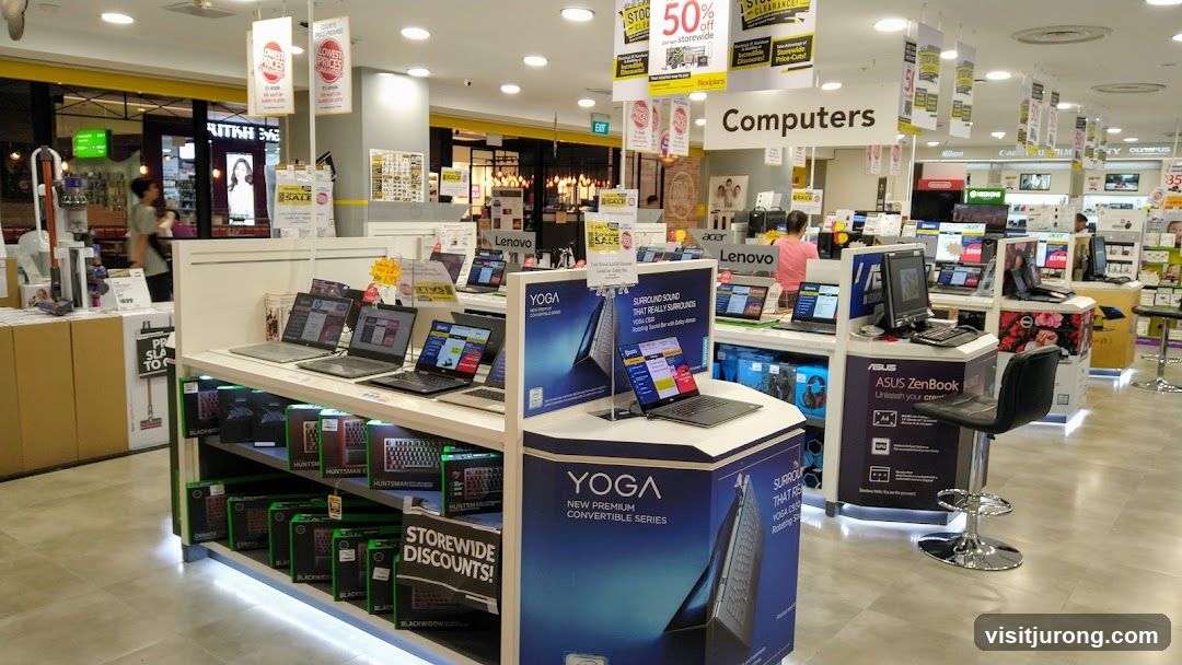 Electronics Store Display