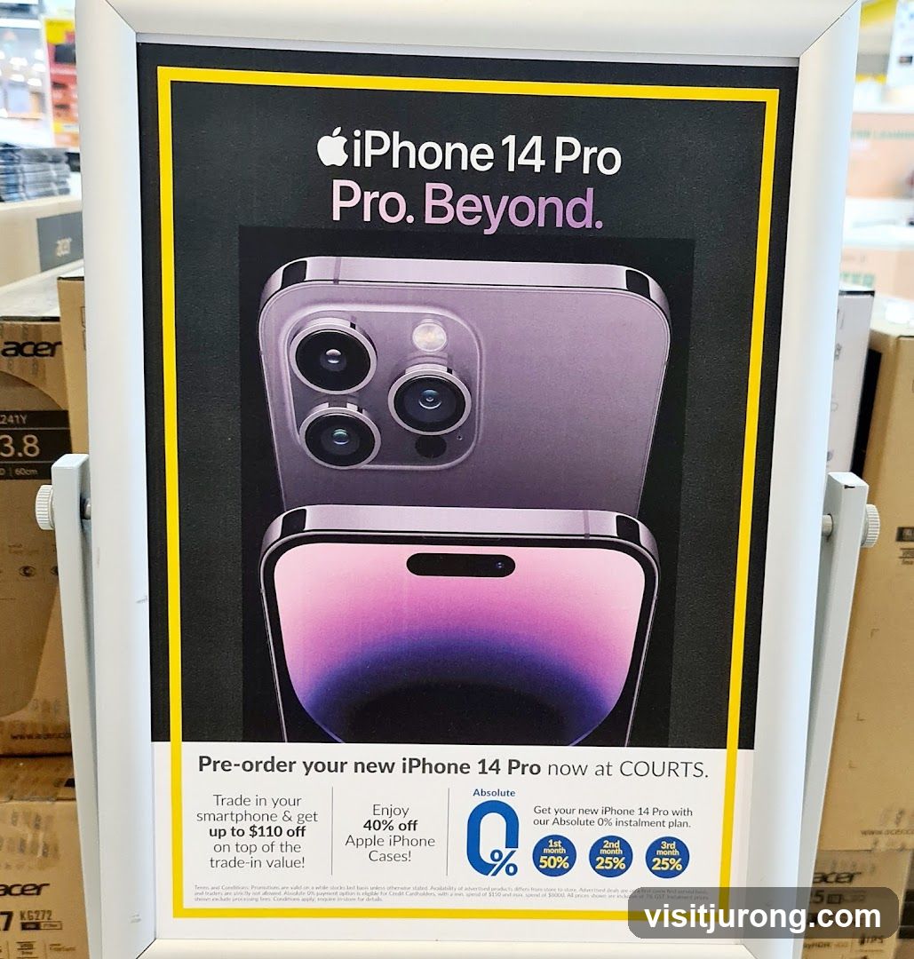 iPhone 14 Pro Advertisement