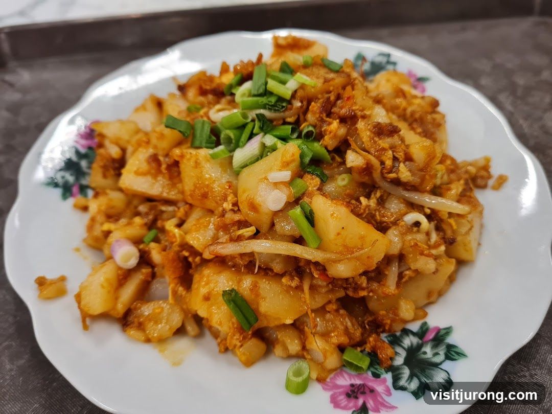 Stir-fried Radish Cake