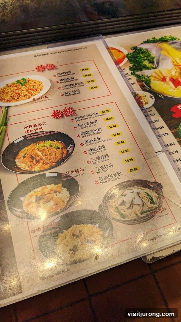 Menu Page