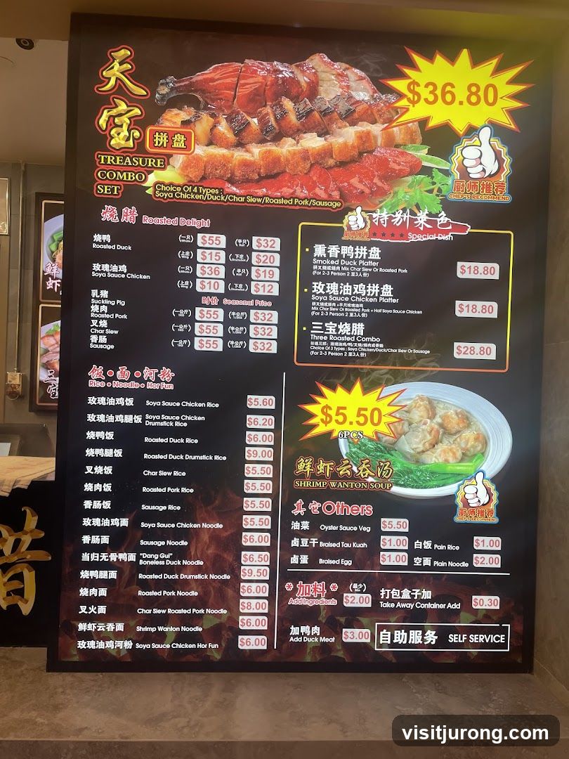 Treasure Combo Set & Special Dishes