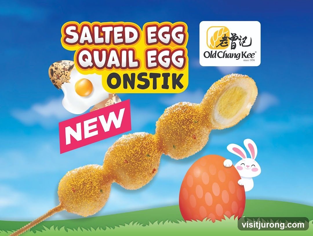 Salted Egg Quail Egg Onstik
