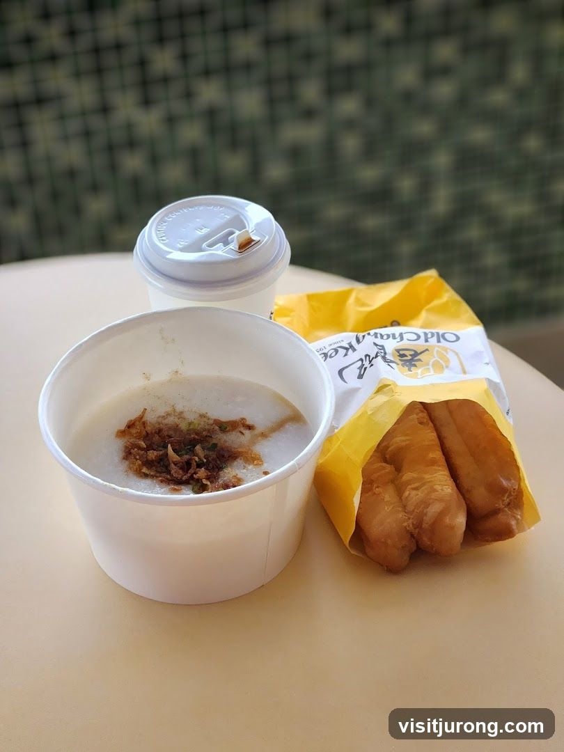 Congee and You Tiao