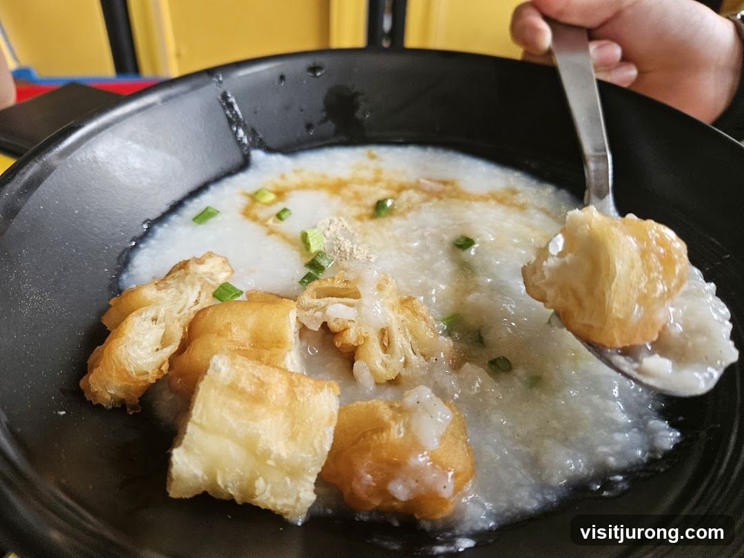 Congee with Fried Dough Sticks