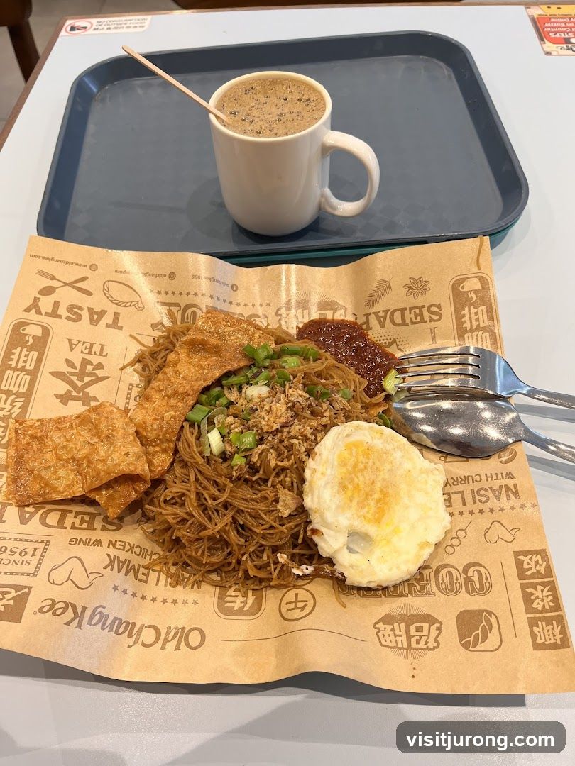 Nasi Lemak and Coffee