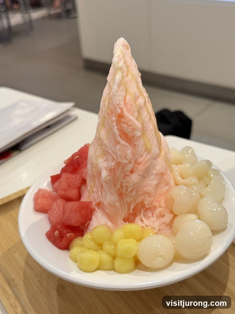 Shaved Ice Dessert