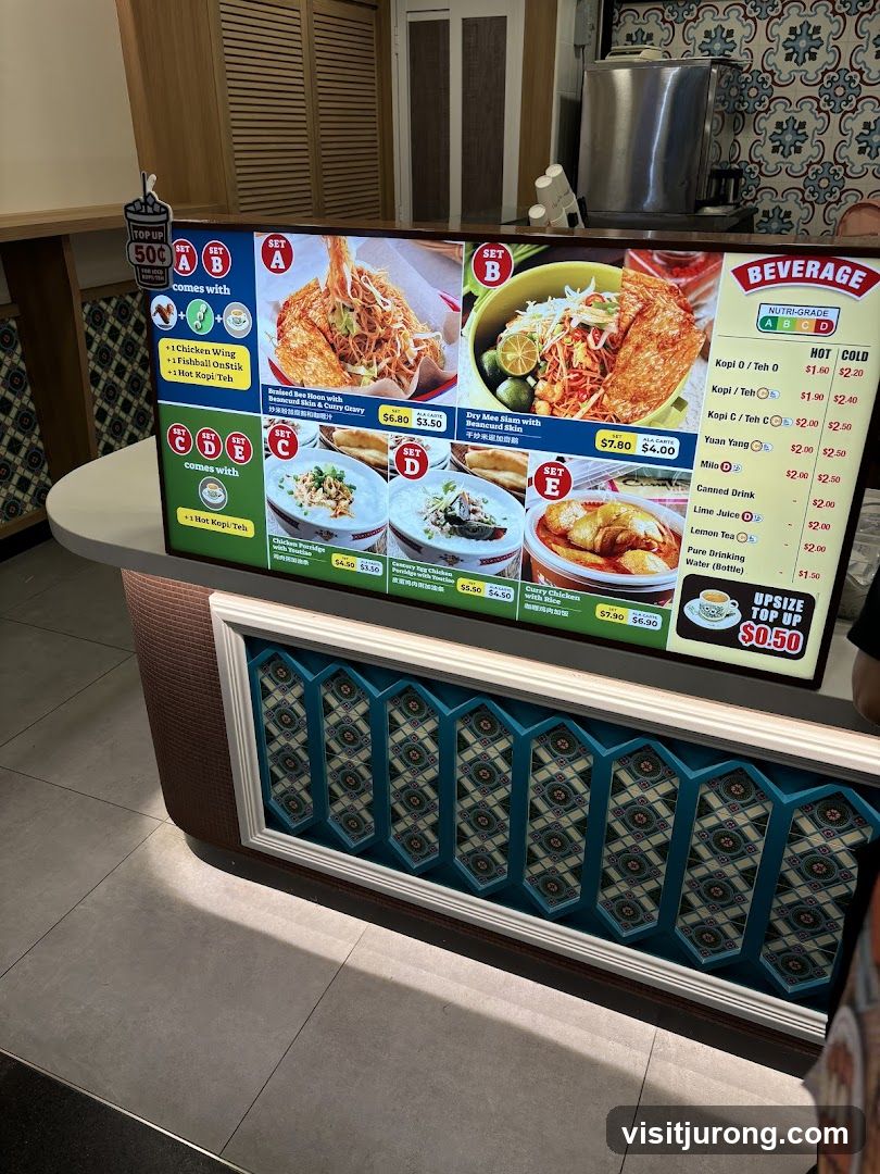 Menu Display