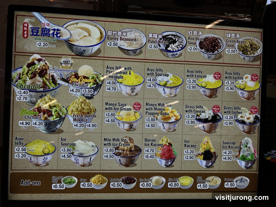 Dessert Menu