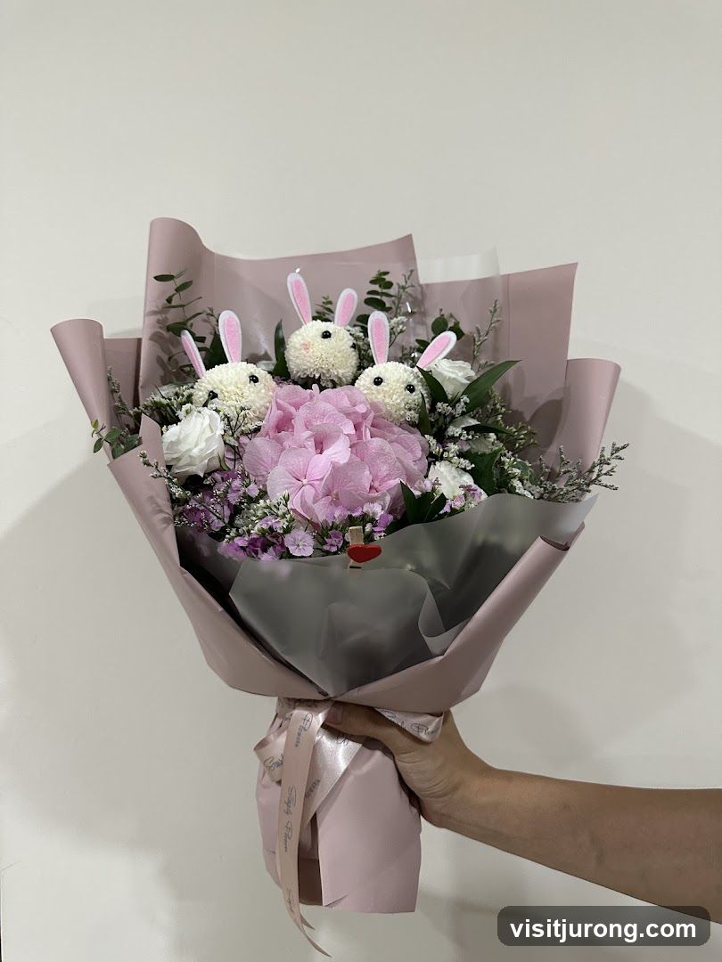 Bunny Flower Bouquet