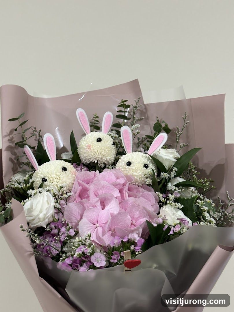 Bunny Flower Bouquet