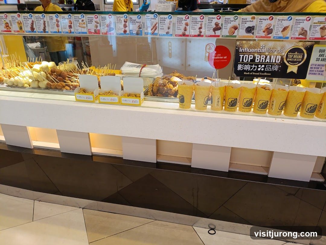 Food counter display