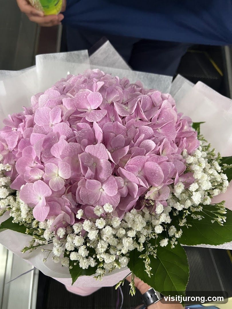 Pink Hydrangea Bouquet