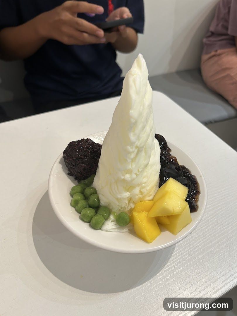 Shaved Ice Dessert