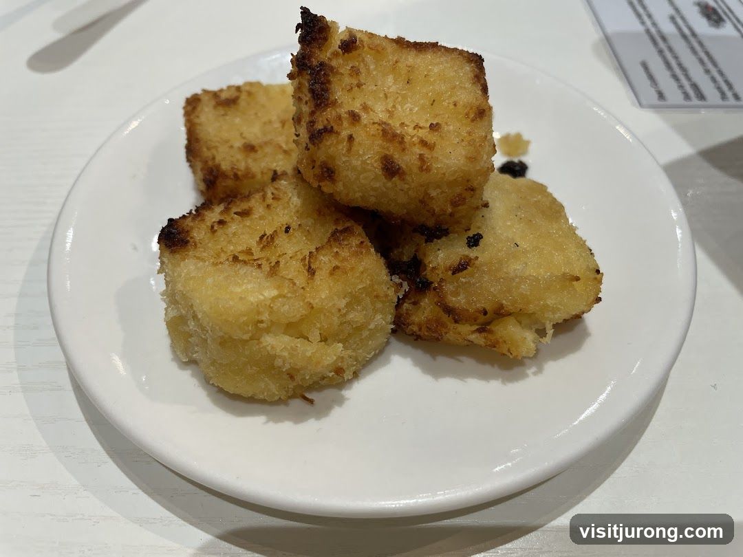Fried Cheese Cubes