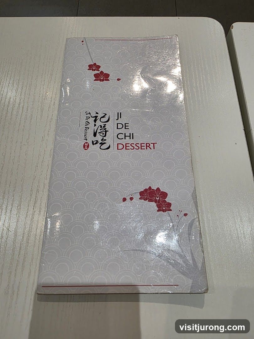Ji De Chi Dessert Menu