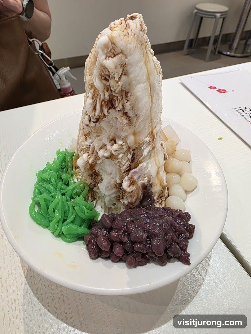 Dessert with Shaved Ice