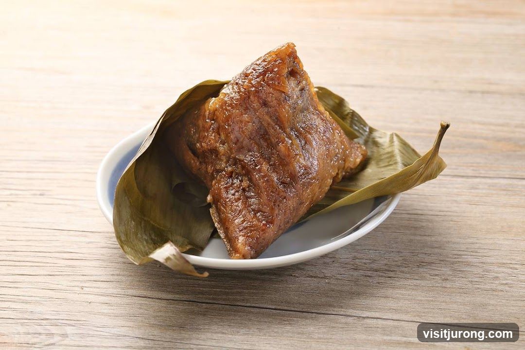 Zongzi on a Plate