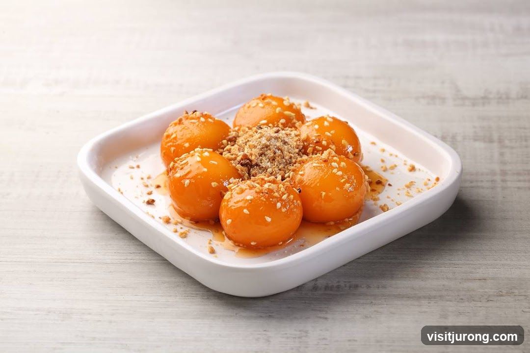 Sweet Orange Balls with Nuts