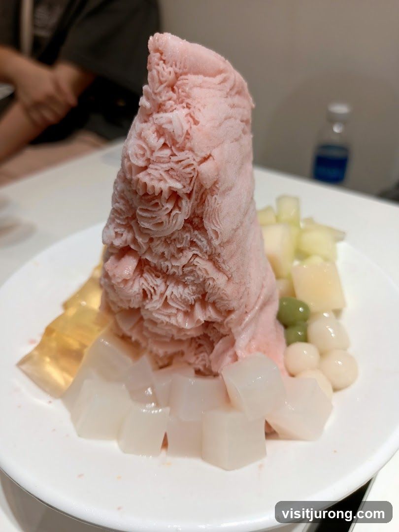 Shaved Ice Dessert