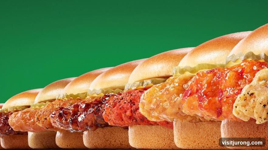Assortment of Chicken Sandwiches