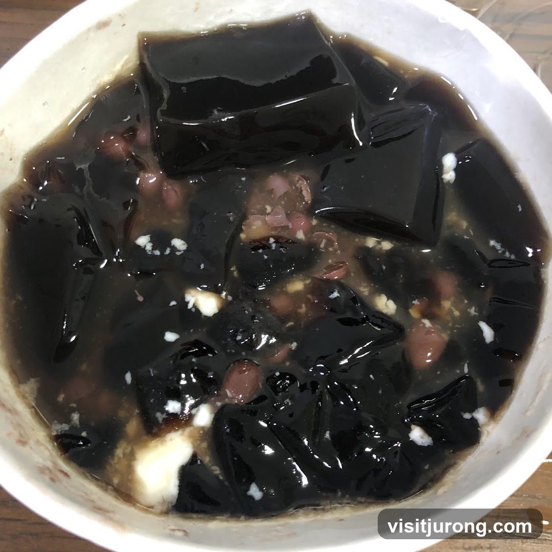 Grass Jelly Dessert