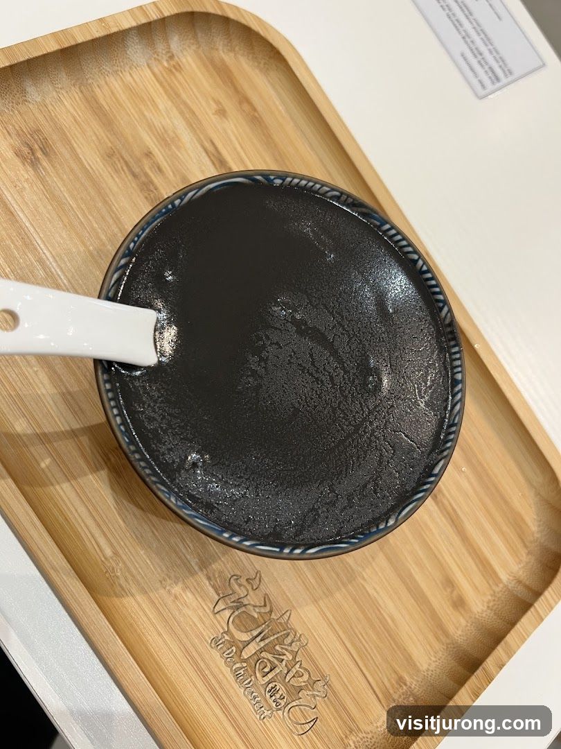 Black Sesame Dessert