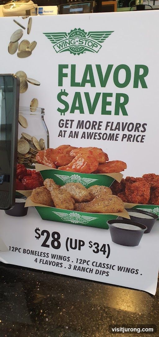 Wing Stop Flavor Saver Deal