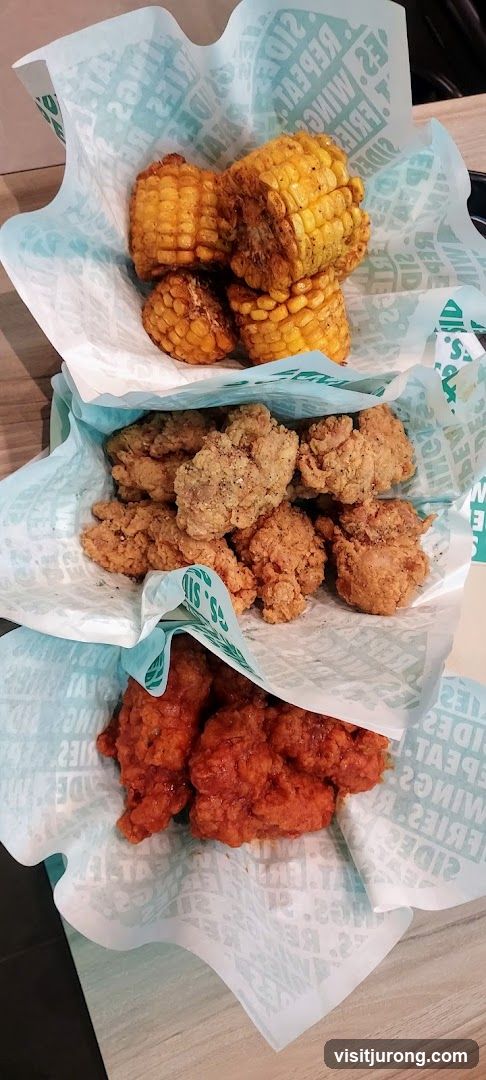 Fried Chicken and Corn
