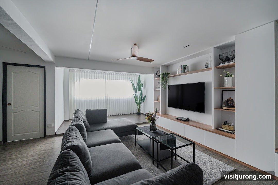 Modern Living Room with Entertainment Unit