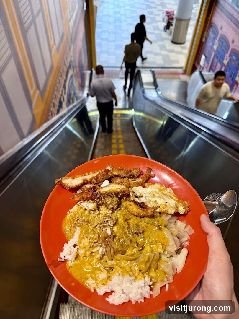 Curry Rice with Fried Chicken
