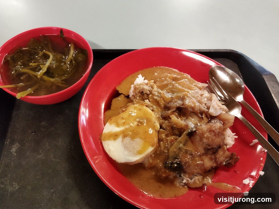 Rice dish with soup