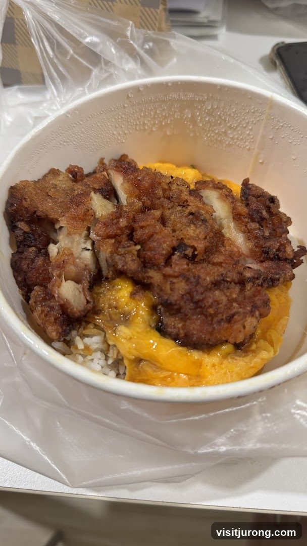 Fried Chicken and Rice Bowl