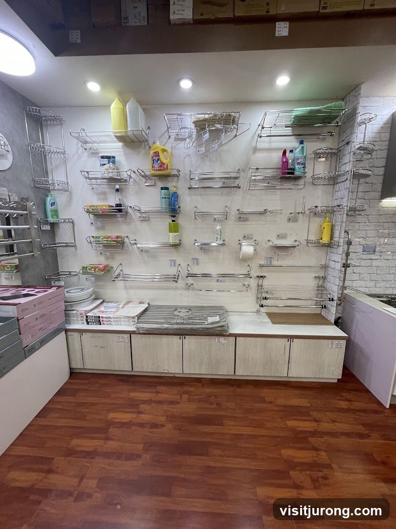 Bathroom Accessories Display
