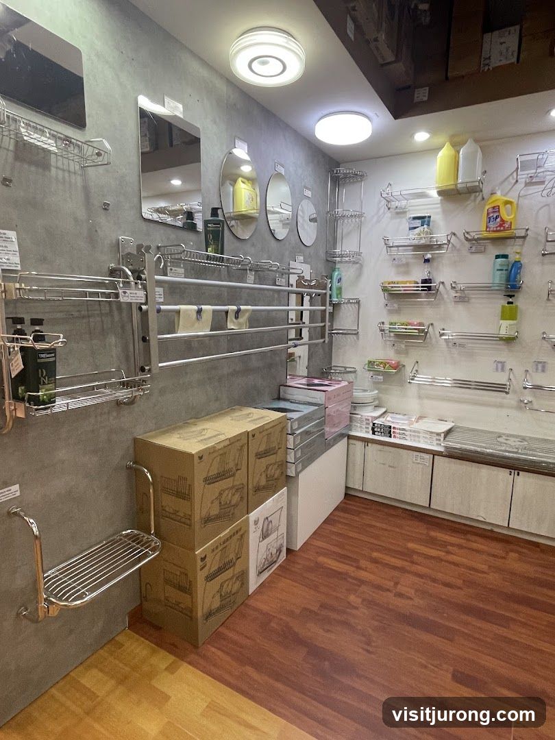 Bathroom Accessories Display