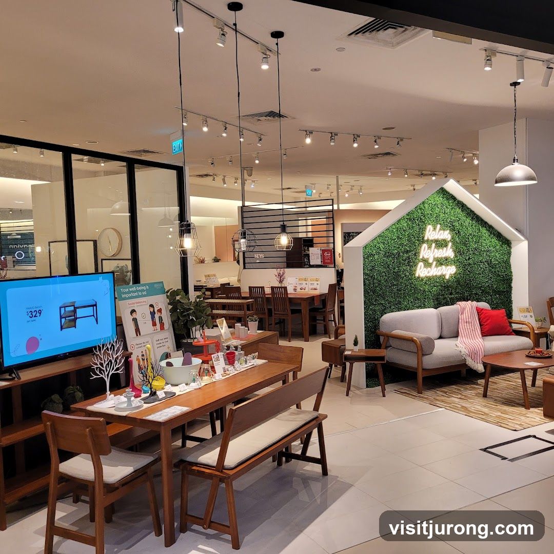 Living Room and Dining Room Display