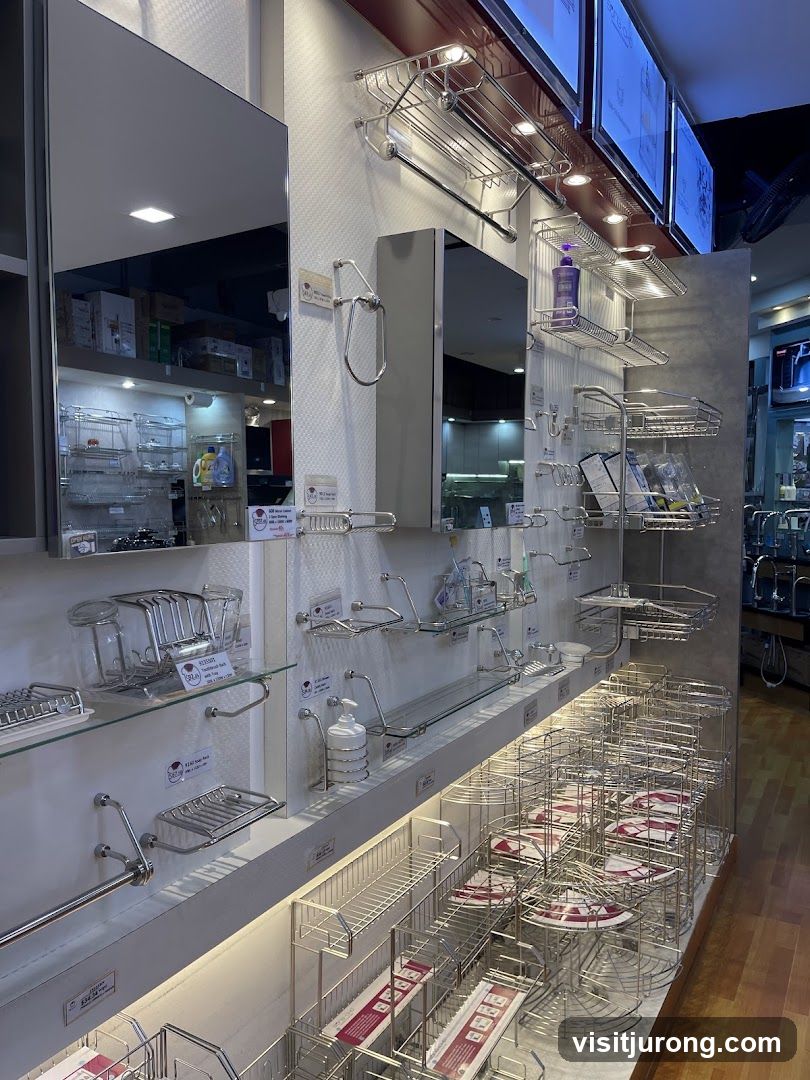 Bathroom Accessories Display