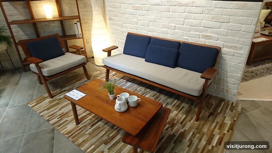 Living Room Furniture Display